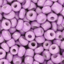 Seed beads 6/0 (4mm) Orchid purple